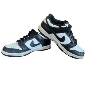 Nike Dunk Low Panda Black White GS 5Y Used Good Condition 🐼